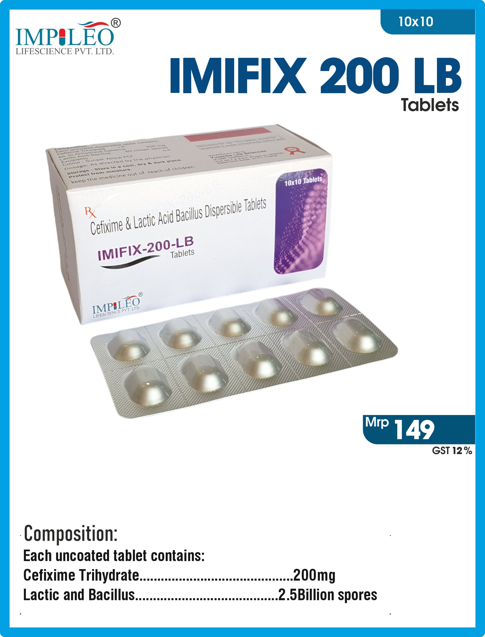 Experience Excellence: IMIFIX 200 LB Tablets from Top Third-Party Manufacturing in India